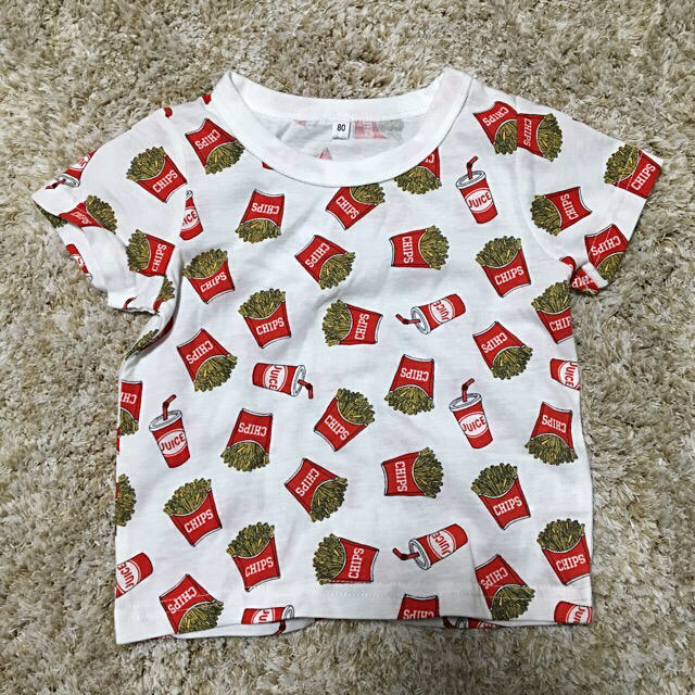 ZARA(ザラ)のポテトTシャツ キッズ/ベビー/マタニティのベビー服(~85cm)(Ｔシャツ)の商品写真