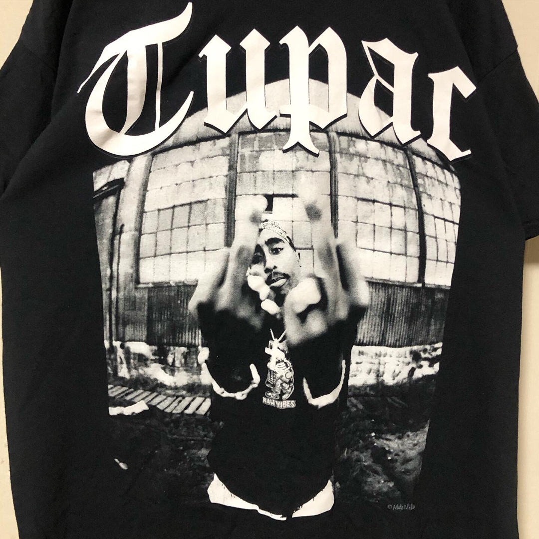 ART VINTAGE(アートヴィンテージ)の大人気❗️2pac オフィシャルライセンス プリント Tシャツ ビッグシルエット メンズのトップス(Tシャツ/カットソー(半袖/袖なし))の商品写真