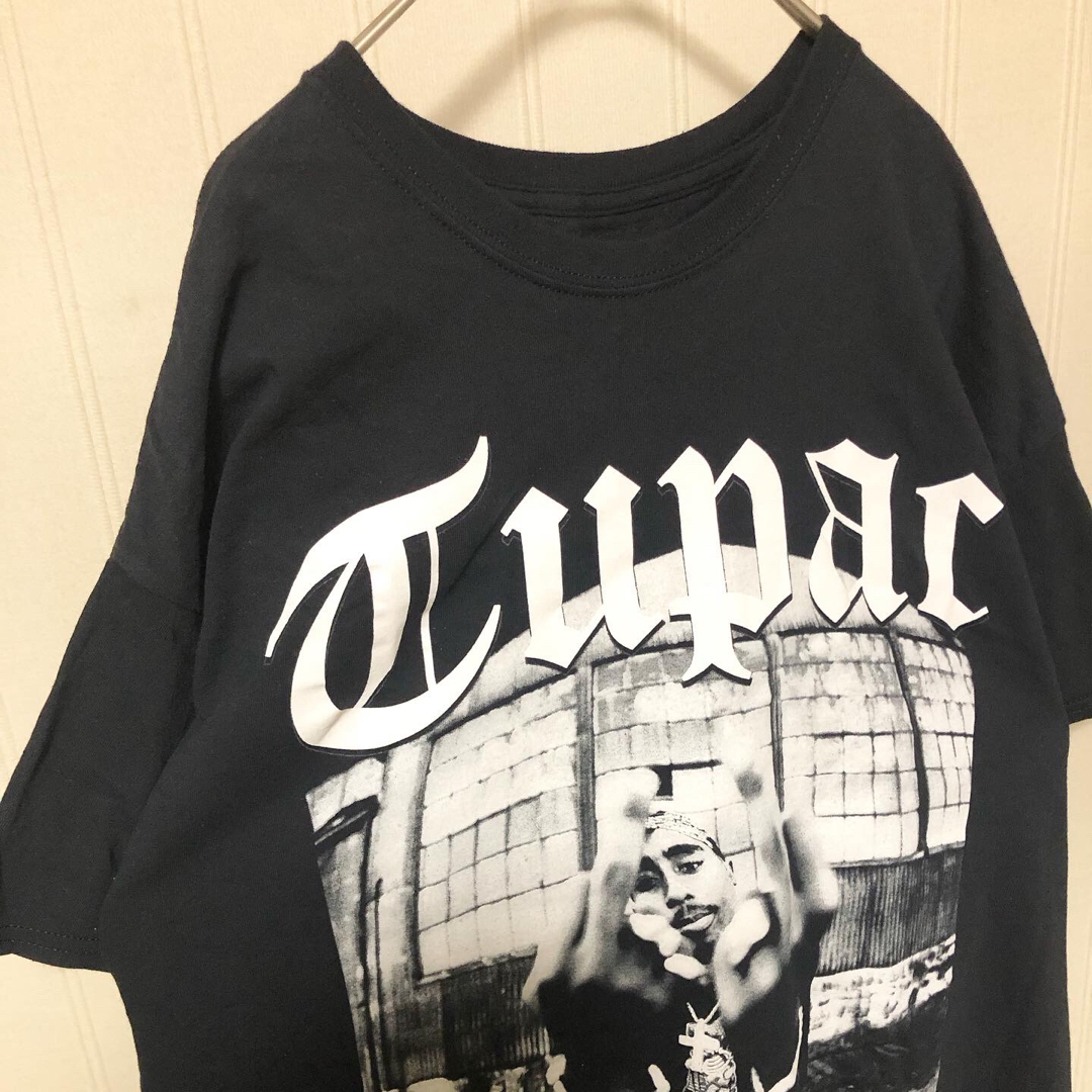 ART VINTAGE(アートヴィンテージ)の大人気❗️2pac オフィシャルライセンス プリント Tシャツ ビッグシルエット メンズのトップス(Tシャツ/カットソー(半袖/袖なし))の商品写真