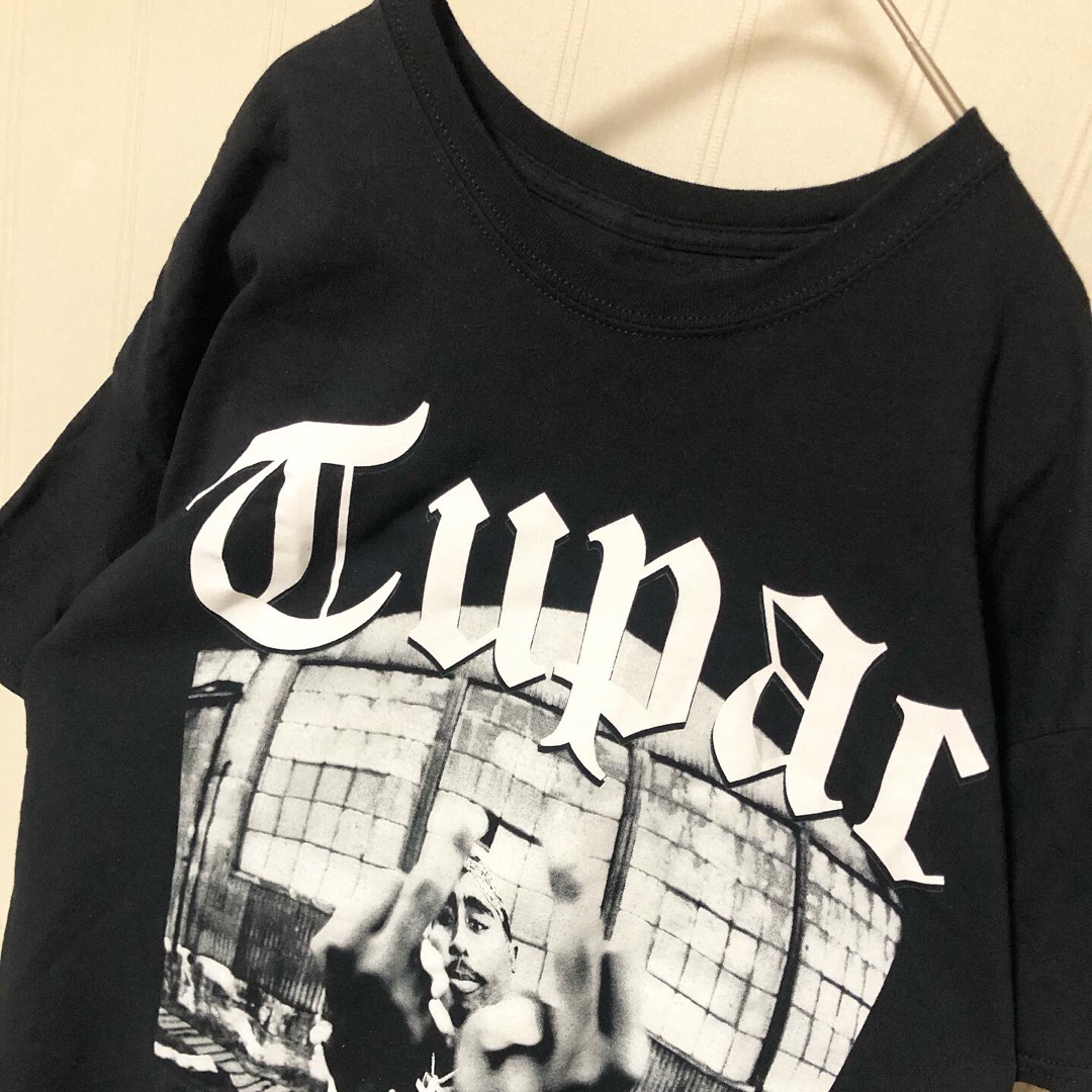 ART VINTAGE(アートヴィンテージ)の大人気❗️2pac オフィシャルライセンス プリント Tシャツ ビッグシルエット メンズのトップス(Tシャツ/カットソー(半袖/袖なし))の商品写真