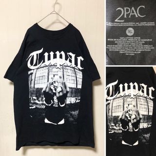 アートヴィンテージ(ART VINTAGE)の大人気❗️2pac オフィシャルライセンス プリント Tシャツ ビッグシルエット(Tシャツ/カットソー(半袖/袖なし))