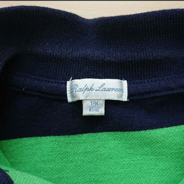 Ralph Lauren(ラルフローレン)のラルフローレン ポロシャツ 80 キッズ/ベビー/マタニティのベビー服(~85cm)(シャツ/カットソー)の商品写真