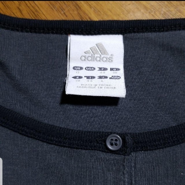 adidas(アディダス)のアディダス　七分袖　Tシャツ　L レディースのトップス(Tシャツ(長袖/七分))の商品写真