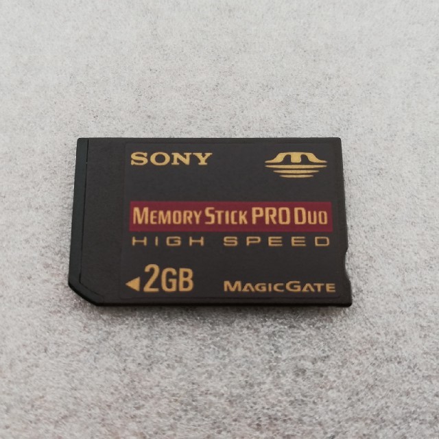 SONY - SONYメモリースティックPRO Duo(ハイスピード)2GB の通販 by ぴのこん's shop｜ソニーならラクマ