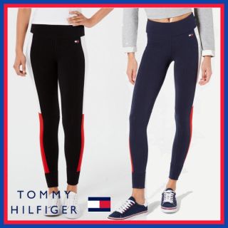 トミーヒルフィガー(TOMMY HILFIGER)の日本未入荷★トミーヒルフィガー レギンス サイドカラー(レギンス/スパッツ)