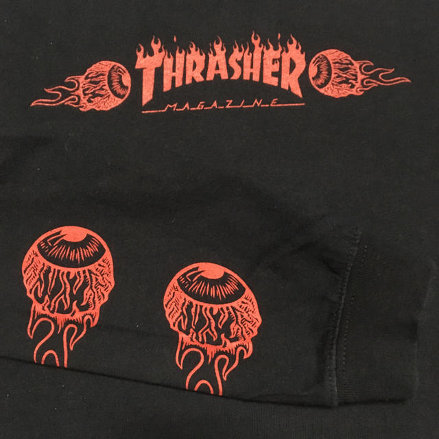 THRASHER(スラッシャー)のスラッシャー 袖プリント ロンt  メンズのトップス(Tシャツ/カットソー(七分/長袖))の商品写真