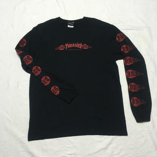 スラッシャー(THRASHER)のスラッシャー 袖プリント ロンt (Tシャツ/カットソー(七分/長袖))