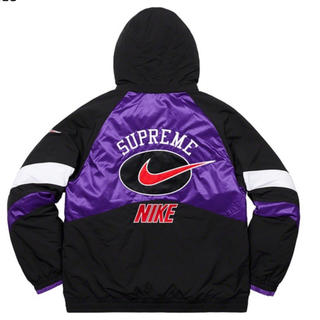 シュプリーム(Supreme)のXS 紫 Supreme x Nike Hooded Sport Jacket(ナイロンジャケット)