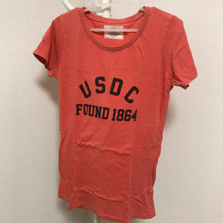アングリッド(Ungrid)のungrid USDCプリントtee(Tシャツ(半袖/袖なし))