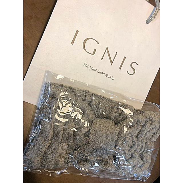 IGNIS(イグニス)のイグニス  ヘアバンド レディースのヘアアクセサリー(ヘアバンド)の商品写真