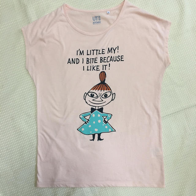 UNIQLO(ユニクロ)のユニクロ・UNIQLO☆ムーミン・ミーTシャツ レディースのトップス(Tシャツ(半袖/袖なし))の商品写真