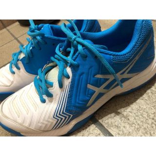 アシックス(asics)のアシックス テニスシューズ25.5　処分前最終セール5999→4999(シューズ)