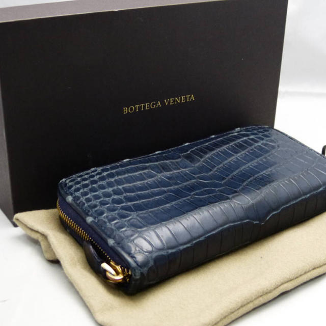 Bottega Veneta - 値下❣️ボッテガヴェネタ クロコダイル クロコ 長 ...