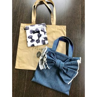 チェスティ(Chesty)のmuguet ミュゲ 人気完売品テイラーデニム(トートバッグ)