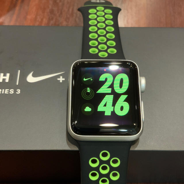 Apple Watch - (純正品) Apple Watch series3 38mm NIKE＋ GPSの通販 by Apple's shop｜アップルウォッチならラクマ