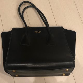値下げ プラダ PRADA スエード ダブルジップ2Wayトートバッグ-tops.edu.ng