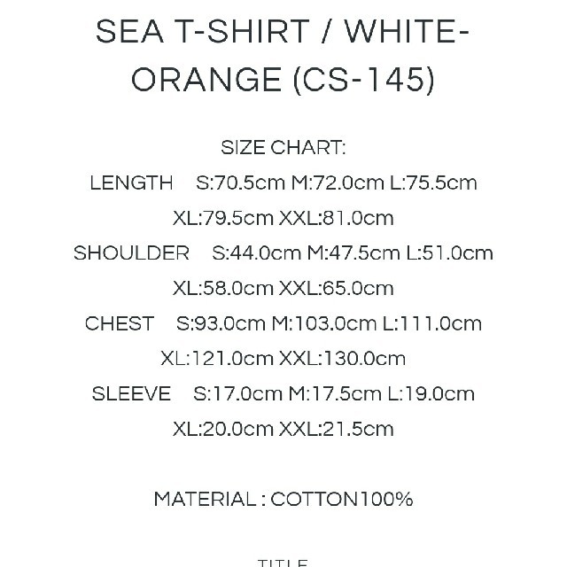 WIND AND SEA T-SHIRT / WHITE-ORANGE メンズのトップス(Tシャツ/カットソー(半袖/袖なし))の商品写真