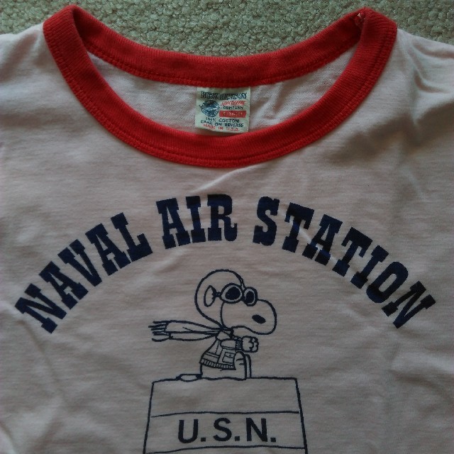 Buzz Rickson's(バズリクソンズ)のBUZZ RICKSON'S × SNOOPY　Tシャツ メンズのトップス(Tシャツ/カットソー(半袖/袖なし))の商品写真