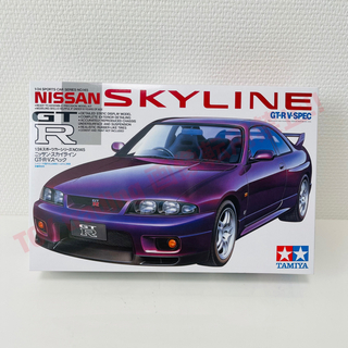 タミヤ模型 スカイライン GT-R R33 V-Spec 1/24 プラモデル(模型/プラモデル)