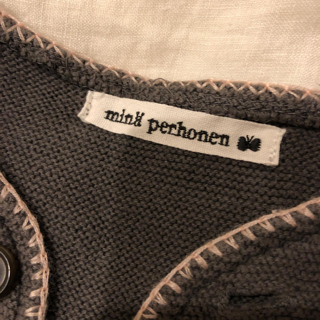 mina perhonen(ミナペルホネン)のミナペルホネンのカーディガン（120） キッズ/ベビー/マタニティのキッズ服女の子用(90cm~)(カーディガン)の商品写真