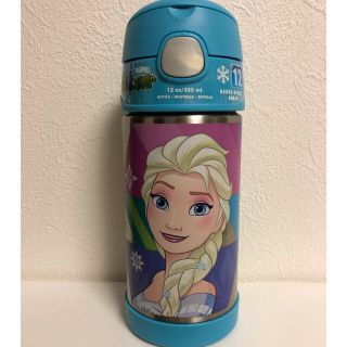 サーモス(THERMOS)のアナ雪&ディズニープリンセス♡サーモスストローマグ エルサ&アナ(水筒)