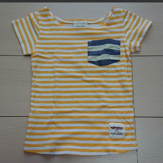 yellow face 半袖Tシャツ 90センチ(Tシャツ/カットソー)