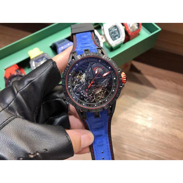 ROGER DUBUIS - メンズ　ROGER DUBUIS   ロジェデュブイ　保存箱付き　腕時計　人気の通販 by ヨシユキ's shop｜ロジェデュブイならラクマ