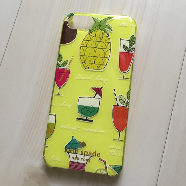 kate spade new york(ケイトスペードニューヨーク)のiPhone5ケース スマホ/家電/カメラのスマホアクセサリー(モバイルケース/カバー)の商品写真