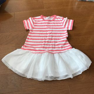 女児ワンピース 95 新品未使用 ☆値下げしました(ワンピース)