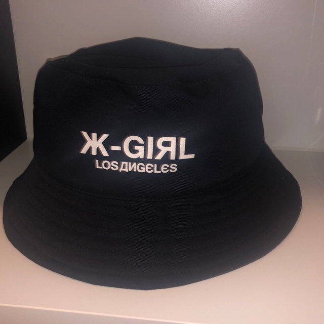 X-girl(エックスガール)のx-girl xgirl ハット 帽子 バケットハット レディースの帽子(ハット)の商品写真