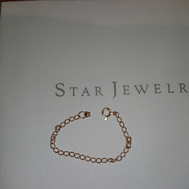 STAR JEWELRY(スタージュエリー)のSTAR JEWELRY☆アジャスターチェーン❤️美品✨ レディースのアクセサリー(ネックレス)の商品写真