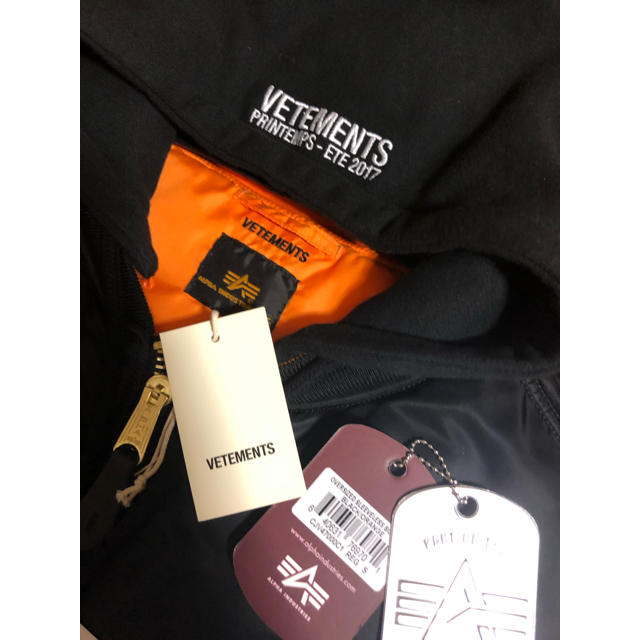 Balenciaga(バレンシアガ)のvetements ボンバー ジャケット  メンズのジャケット/アウター(ブルゾン)の商品写真