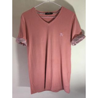 バーバリー(BURBERRY)の首元スッキリ。バーバリー。Tシャツ(Tシャツ/カットソー(半袖/袖なし))