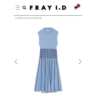 フレイアイディー(FRAY I.D)のFRAY.ID(ひざ丈ワンピース)