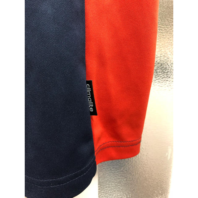 adidas(アディダス)のadidas アディダス Tシャツ 赤×紺 メンズのトップス(Tシャツ/カットソー(半袖/袖なし))の商品写真