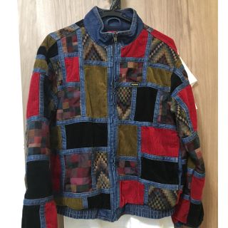 シュプリーム(Supreme)のsupreme corduroy patchwork denim jacket(Gジャン/デニムジャケット)