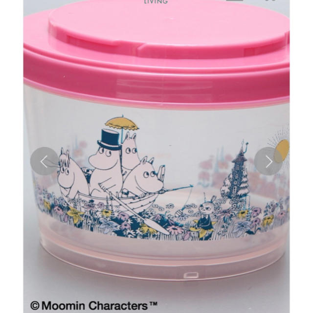 AfternoonTea(アフタヌーンティー)のMoomin×Afternoon Tea/3段カップ型容器 インテリア/住まい/日用品のキッチン/食器(容器)の商品写真