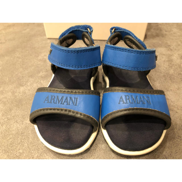 ARMANI JUNIOR(アルマーニ ジュニア)のARMANI junior サンダル サイズ21 アルマーニ ジュニア ベビー キッズ/ベビー/マタニティのベビー靴/シューズ(~14cm)(サンダル)の商品写真