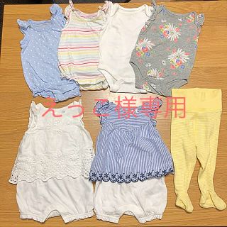 ベビーギャップ(babyGAP)のbaby GAP まとめ売り女の子(ロンパース)