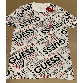 ゲス(GUESS)のGUESS  Tシャツ  ホワイトマルチ(Tシャツ/カットソー(半袖/袖なし))