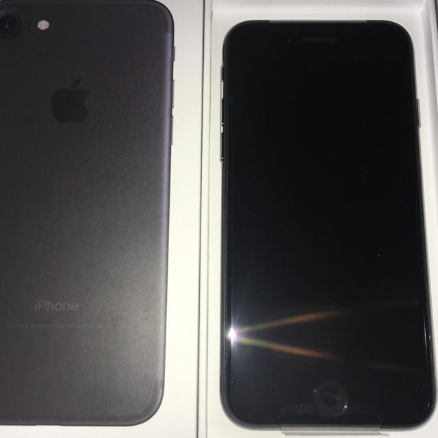iPhone 7 Black 32GB SIMフリー開通テストのみ◾️購入