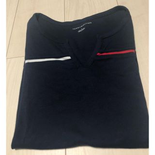 トミーヒルフィガー(TOMMY HILFIGER)のtommy 半袖 紺色(カットソー(半袖/袖なし))