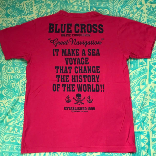 bluecross(ブルークロス)のブルークロス×ワンピース コラボTシャツ キッズ/ベビー/マタニティのキッズ服男の子用(90cm~)(Tシャツ/カットソー)の商品写真