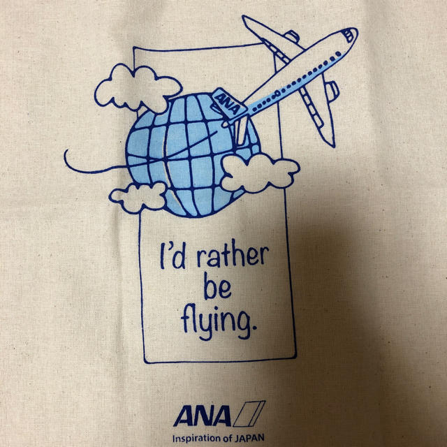 ANA(全日本空輸)(エーエヌエー(ゼンニッポンクウユ))のANA トートバッグ キッズ/ベビー/マタニティのこども用バッグ(トートバッグ)の商品写真