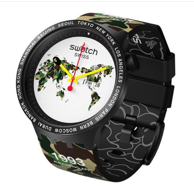 A BATHING APE - bape×swatch の通販 by レムshop｜アベイシングエイプならラクマ