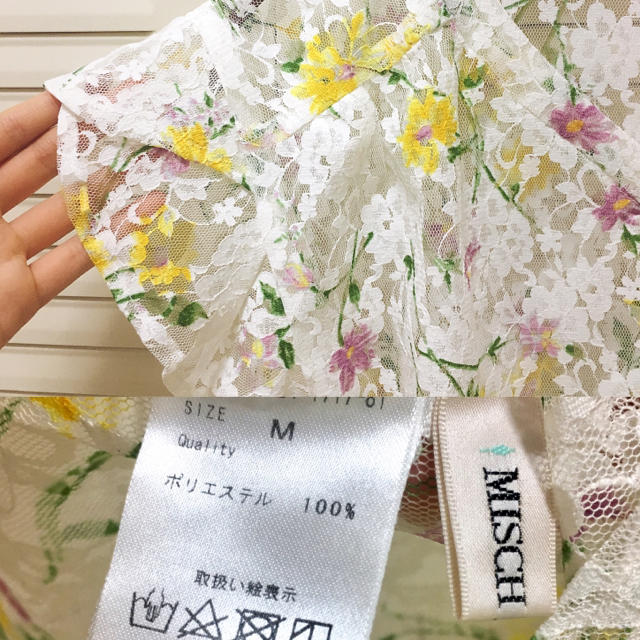 MISCH MASCH(ミッシュマッシュ)のミッシュマッシュ❁花柄ブラウス レディースのトップス(シャツ/ブラウス(半袖/袖なし))の商品写真