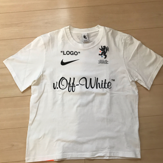 NIKE ×OFFWHITE Tシャツ XS