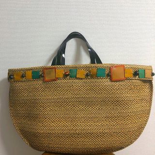 マルニ(Marni)の♯03 pre marché¥89,000マルニ カゴバッグ B品 期間限定販売(かごバッグ/ストローバッグ)