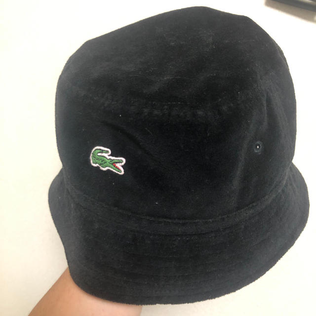 supreme lacoste velour crusher hat