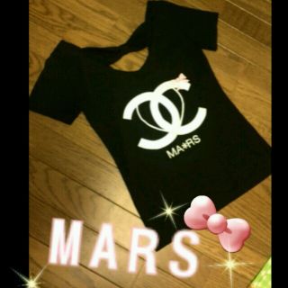 マーズ(MA＊RS)のマーズ❤ロゴ入りTシャツ美品❤(Tシャツ(半袖/袖なし))